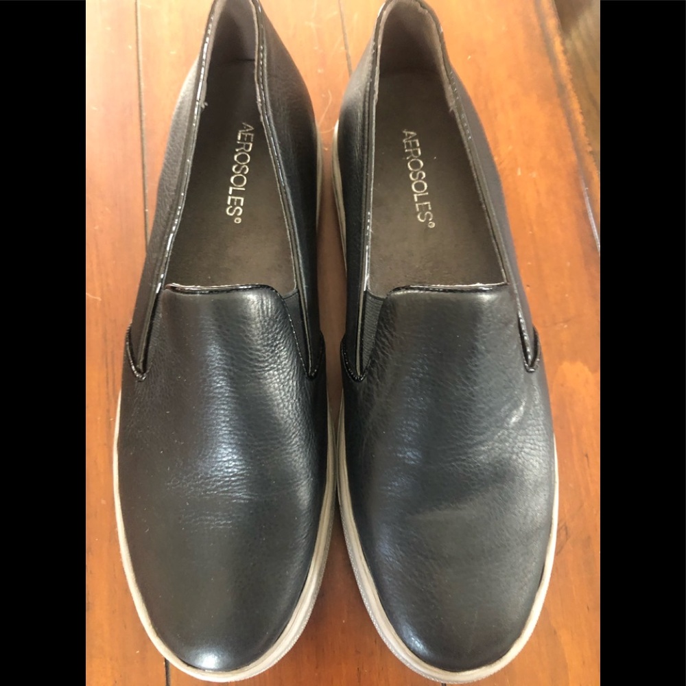 Aerosoles Slipper on Leather shoe